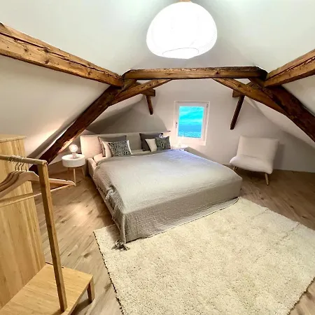度假居 Maison Verdeau Ferien Am Murtensee Faoug